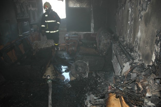 שריפת בית מורד הגיא 23 בכרמיאל