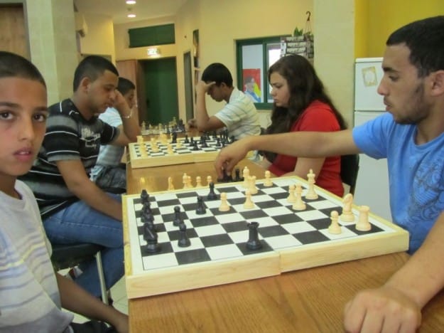 בני נוער באליפות השחמט הראשונה