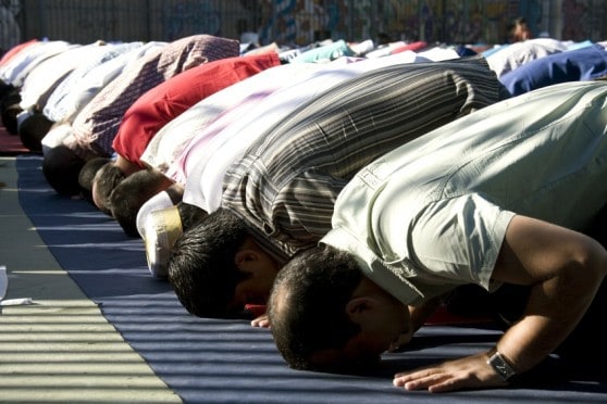 מתפללים מוסלמים