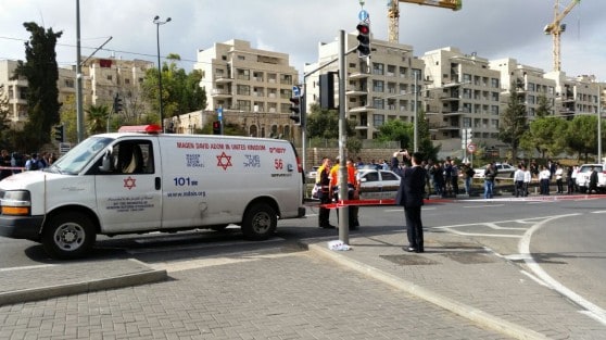 פיגוע דריסה בירושלים (צילום: מוטי קרליץ)