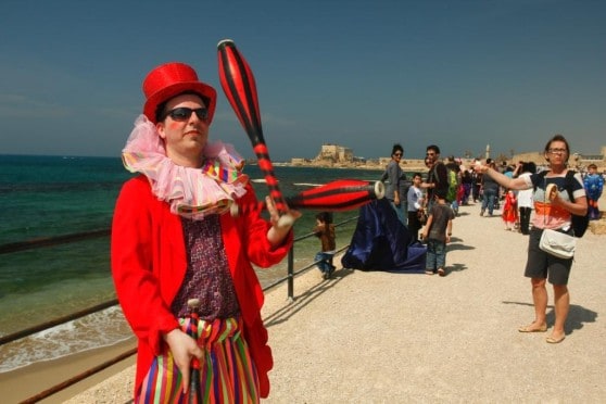 פסטיבל פורים בנמל קיסריה (צילום: נמרוד גליקמן)