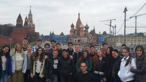 תלמידי נצרת עילית במוסקבה (צילום: עצמי)