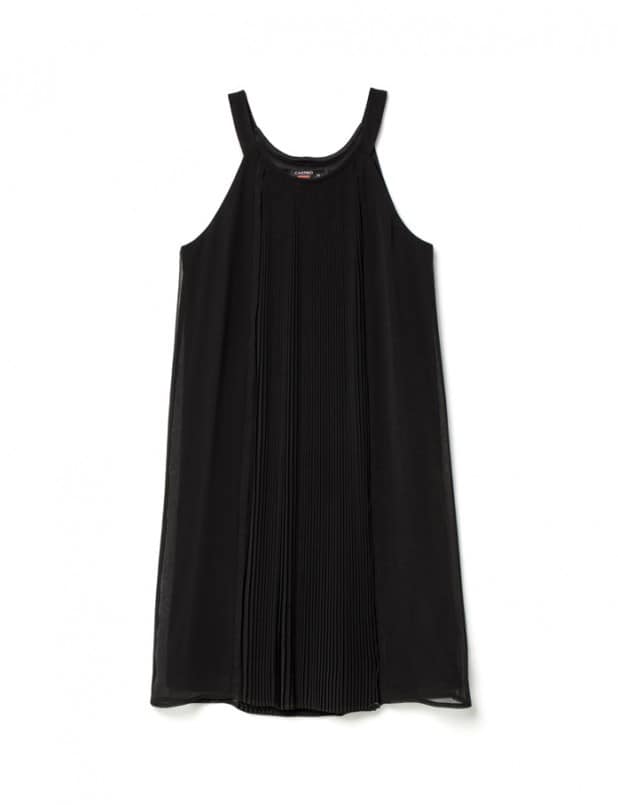 שמלת שיפון שחורה של קסטרו: 199 ש"ח