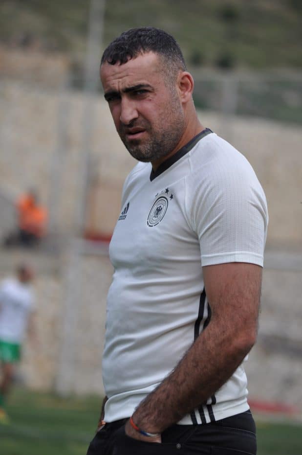 המאמן ואסים עבאס (צילום חגאג רחאל)