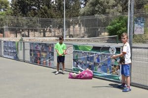 הטניסאים הצעירים ממגדל העמק(צילום עצמי)