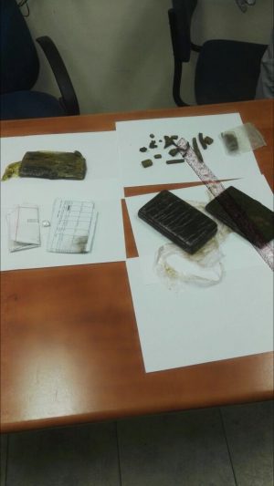 הסמיםהסמים שנמצאו (צילום דוברות המשטרה)