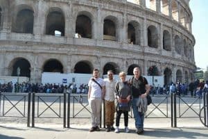 משפחת פישר ברומא (צילום עצמי)