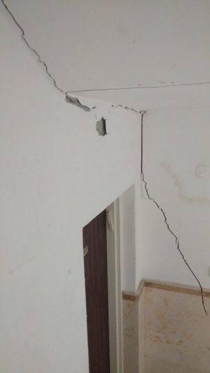סדקים בבניין, סכנת נפשות