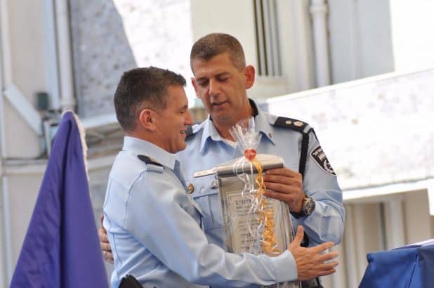 מונה לראש הימ"ר נצ"מ מגן משמאל. צילום משטרת ישראל