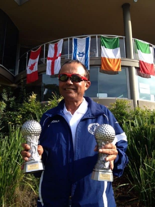 באליפות העולם לעיוורים באוסטרליה צילום: שמשון לוי