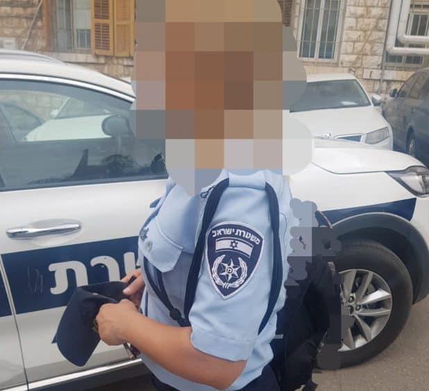 שוטרת מתחזה צילום דוברות משטרת ישראל