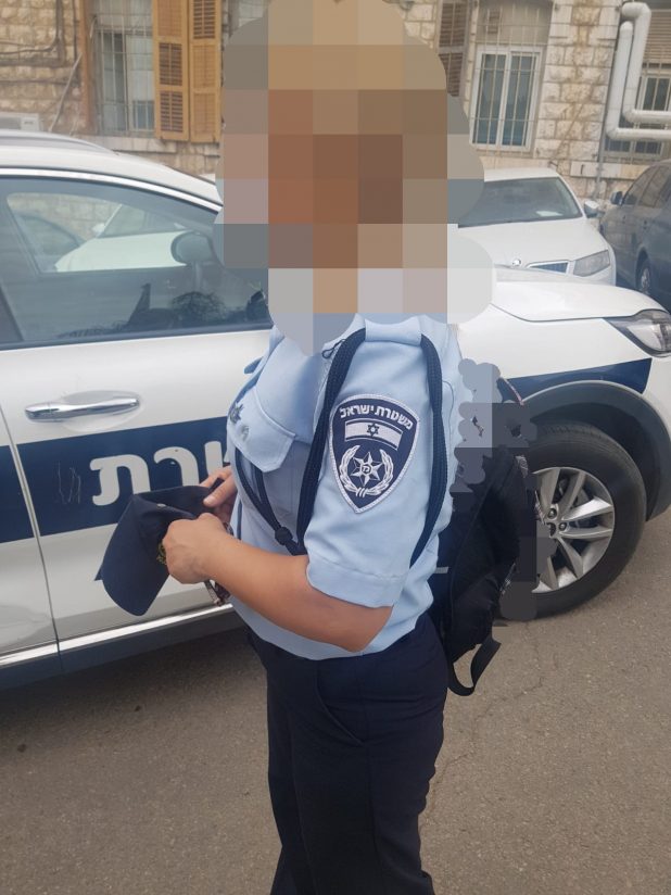 שוטרת מתחזה צילום דוברות משטרת ישראל
