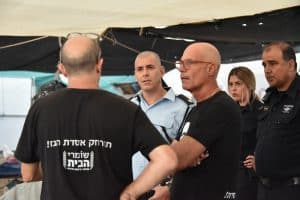 פינוי מאהל המחאה. צילום: משטרת ישראל