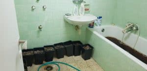 מעבדת סמים באמבטיה | צילום: דוברות העירייה