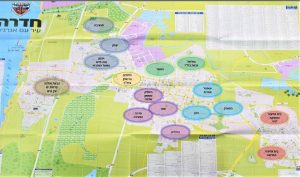 מיפוי שכונות העיר לפי וועדי השכונות החדשים