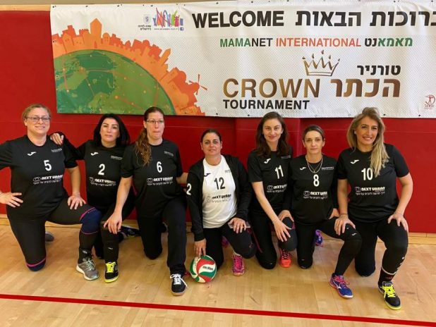 הביאו הרבה כבוד. נבחרת הכדורשת נשים של לשכת עורכי הדין מחוז חיפה | צילום: ועד מחוז חיפה