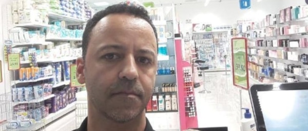 יניב דוידה בבית המרקחת. צילום: פרטי