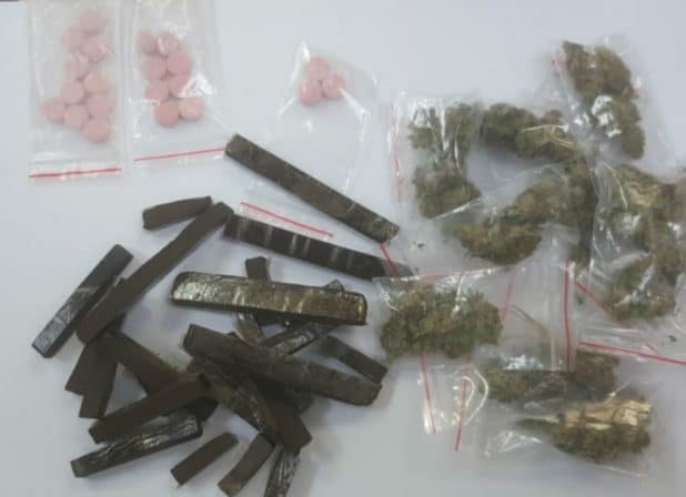 קטין נעצר בחשד לסחר בסמים | צילום: דוברות משטרת מרחב מנשה