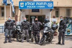 "באמצעות האופנועים אנחנו משנים לטובה את הפעילות המשטרתית". אנשי יחידת האופנועים של משטרת זבולון | צילום: דורון גולן