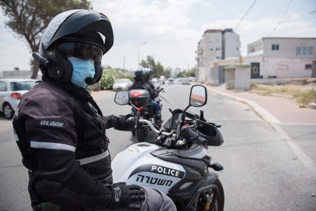 יחידת האופנועים משטרת זבולון | צילום: דורון גולן