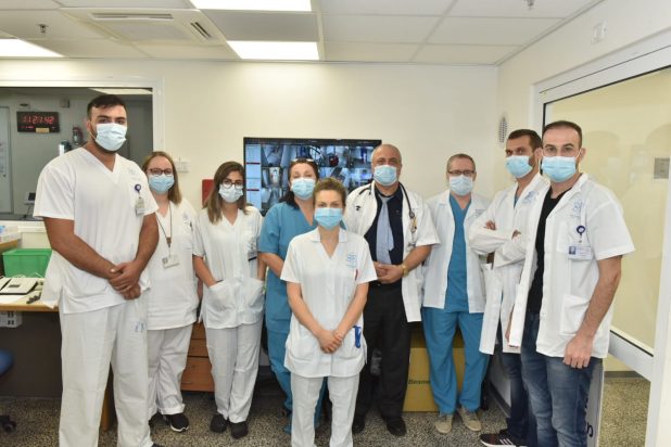 צוות קורונה ג' במרכז הרפואי לגליל | צילום: אלי כהן