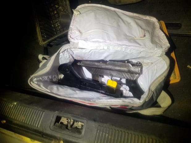 כלי הנשק שנמצאו בג'דיידה מכר | צילום: דוברות המשטרה