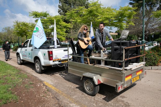 משאיות מוסיקליות ינעימו את הזמן (צילום באדיבות רקפת עברי
