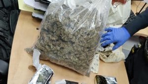 חומרים החשודים כסמים | צילום: דוברות המשטרה