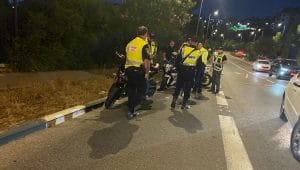 משטרת ישראל בפעילות אכיפה מוגברת | צילום: דוברות המשטרה