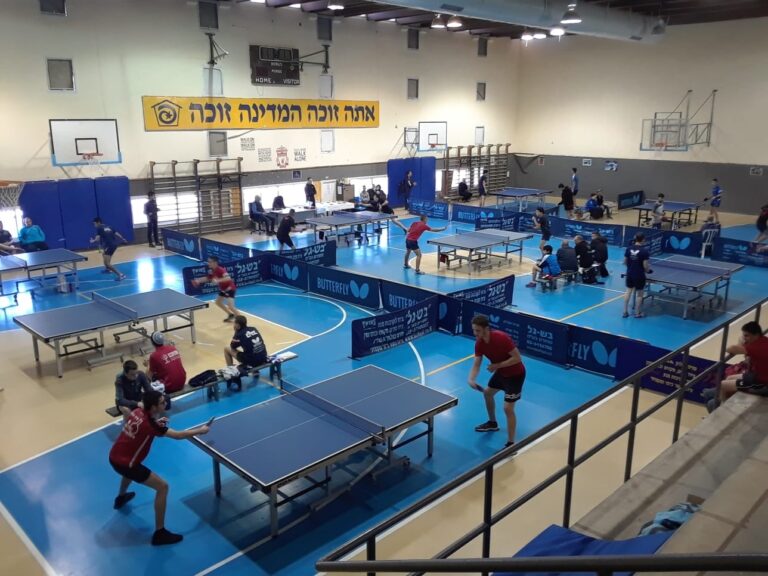 אליפות ישראל בטניס שולחן 21 בקרית חיים | צילום: איגוד טניס השולחן בישראל