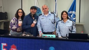 רדיו 101.5 התחנה בשת״פ עם משטרת ישראל | צילום דוברות משטרת ישראל